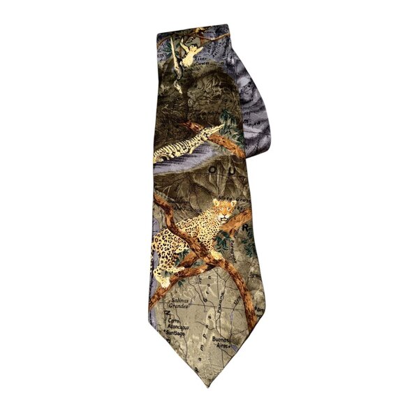 Men's Neck Tie Lot of Three-Fishing Basketball Animals - Picture 7 of 9